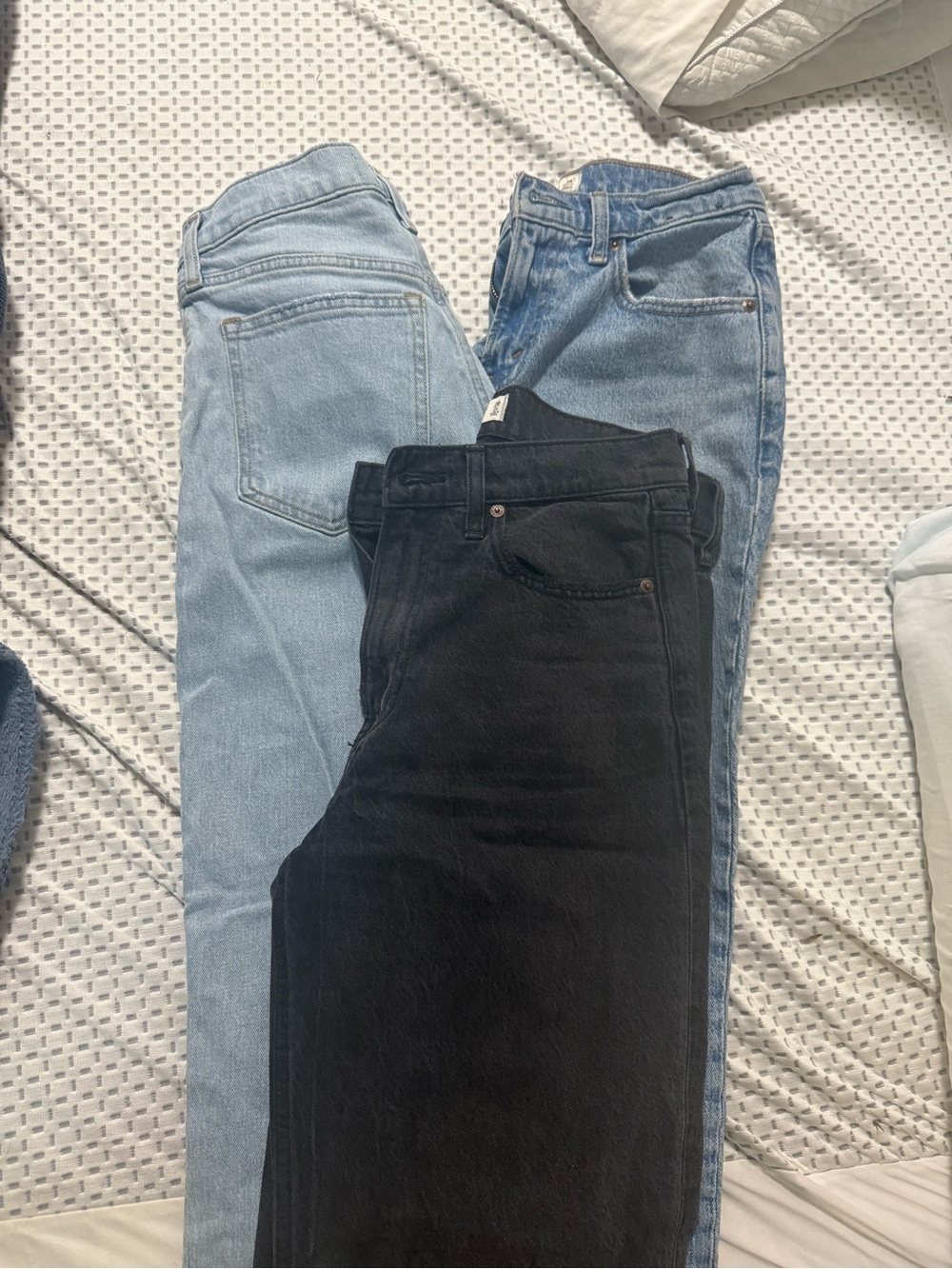 Abercrombie & Fitch Light Blue Denim Jeans
